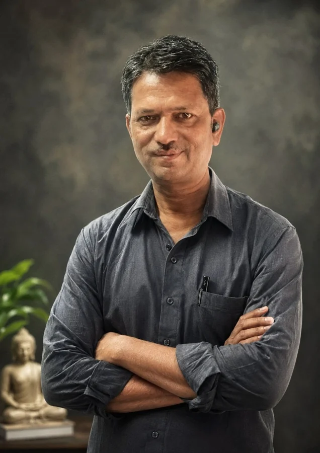 Portrait supplied by NBVSC of Late Deepak Kisanrao Munwar